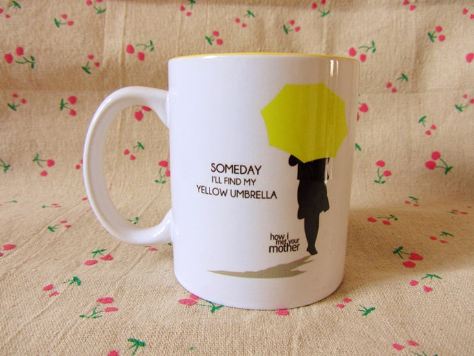 New Quality Ceramic Coffee Mug Cup How I Met Your Mother Someday I Will Find My Yellow Umbrella