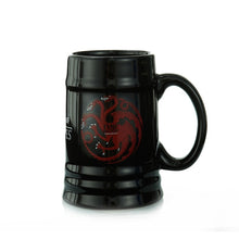 Load image into Gallery viewer, 600ML Game of Thrones coffee mugs tea cups and mugs winter is coming fire and blood cool mark large capacity drinkware
