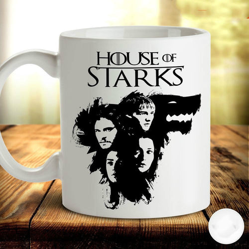 Game of Thrones House Stark Faccie Coffee Mug