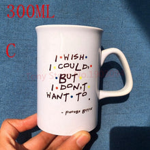 Load image into Gallery viewer, New Black  Red Friends TV Show Series Central Perk Coffee Time Ceramic Coffee Tea Cup Mug