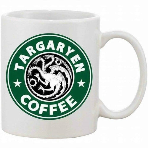 Game of Thrones Inspired Targaryen Coffee Mugs Ceramic Tea Cups