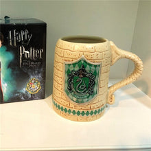 Load image into Gallery viewer, Harry coffee mugs potter cups and mugs with 3D Snake handle ceramic mark creative drinkware